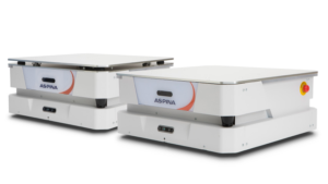 製造現場向け自動搬送ロボット『AspinaAMR100/85L』
