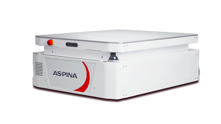 300kg可搬の製造現場向け自動搬送ロボット『AspinaAMR300』