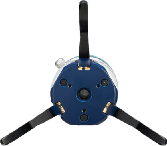 ロボットハンド特長:中空構造