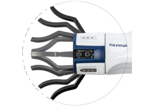 大きなストロークの図