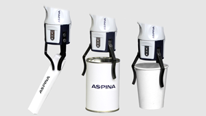 ASPINA電動ロボットハンドでつかみ分けしている画像