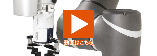 Techman協働ロボットとASPINAロボットハンドを用いた把持作業事例の動画サムネイル画像