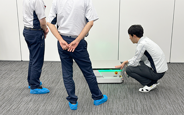 AspinaAMR個別操作体験会の様子③