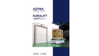 AspinaAMRとクマリフト株式会社連携パンフレットのサムネイル