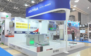 「国際物流総合展2026」でのASPINAブースの様子